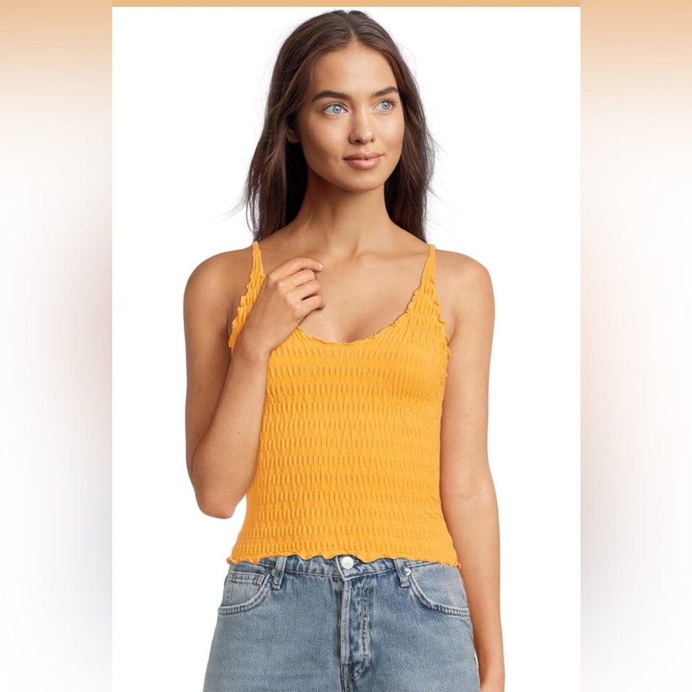 Free People Women’s Pucker Up Cami - citrus grove